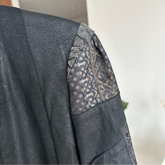 Vintage Gary Graham Leather Bolero Jacket - Picture 7 of 7